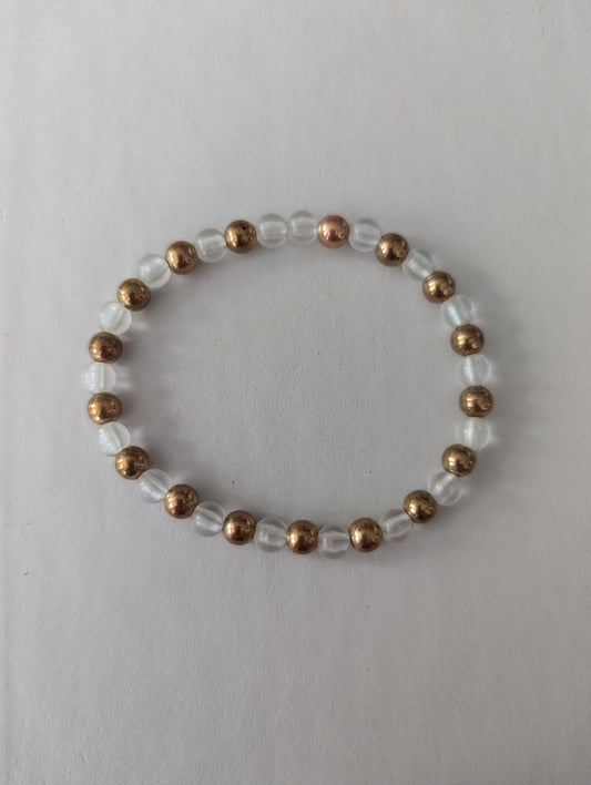 Golden Pearl bracelet