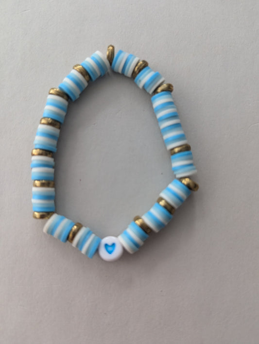 Blue Heart bracelet